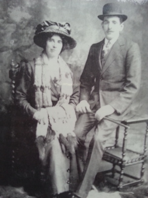 Percival and wife Florence